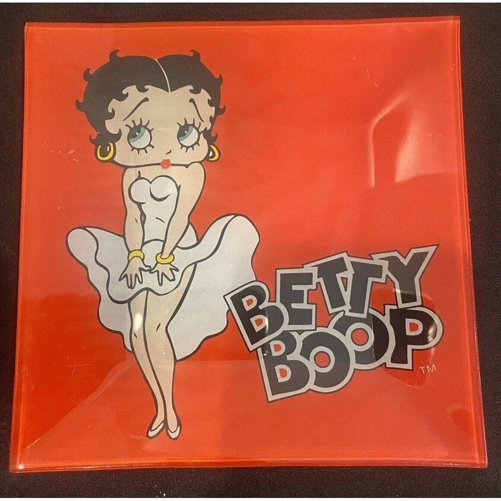 Betty Boop Set of 4 Decorative Plates